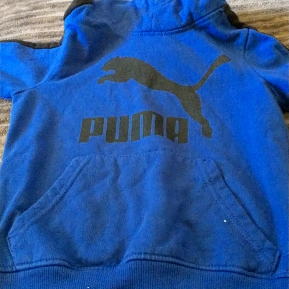 Boys puma hoodie